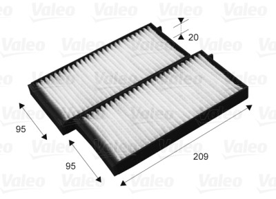 Filtre, air de l'habitacle