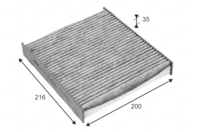 Filtre, air de l'habitacle