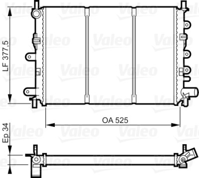 Radiateur, refroidissement du moteur