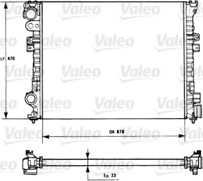 Radiateur, refroidissement du moteur