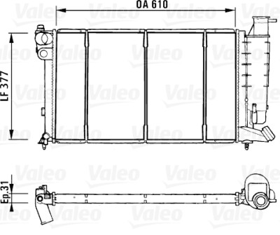 Radiateur, refroidissement du moteur
