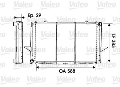 Radiateur, refroidissement du moteur