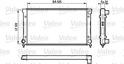 Radiateur, refroidissement du moteur