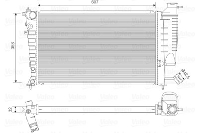 Radiateur, refroidissement du moteur