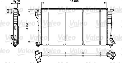 Radiateur, refroidissement du moteur