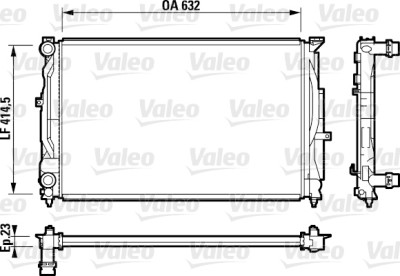 Radiateur, refroidissement du moteur
