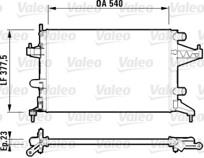 Radiateur, refroidissement du moteur