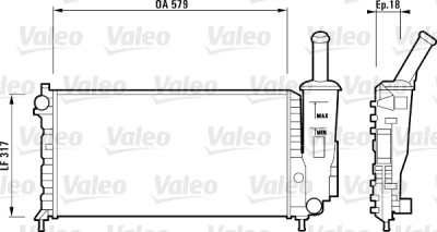 Radiateur, refroidissement du moteur