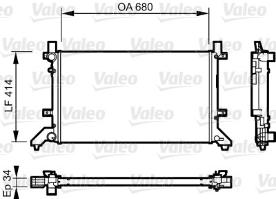 Radiateur, refroidissement du moteur