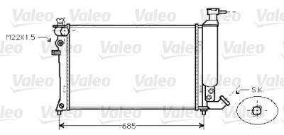 Radiateur, refroidissement du moteur
