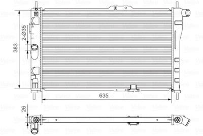 Radiateur, refroidissement du moteur