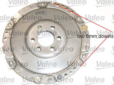 Kit d'embrayage VALEO 80.1205