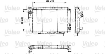 Radiateur, refroidissement du moteur