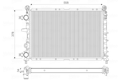 Radiateur, refroidissement du moteur
