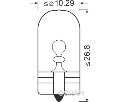 Lampe, feu clignotant OSRAM 2825