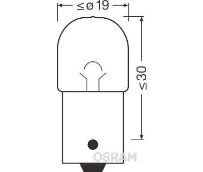 Lampe, feu clignotant OSRAM 5007