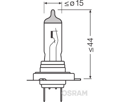 Lampe de route OSRAM 64215