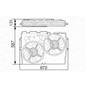 Ventilador, refrigeración del motor
