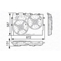 Ventilador, refrigeración del motor