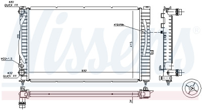 Radiateur, refroidissement du moteur