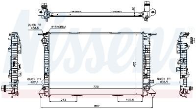 Radiateur, refroidissement du moteur