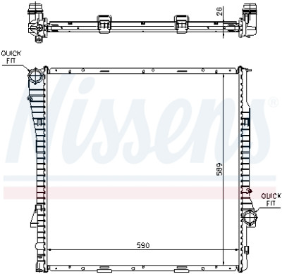 Radiateur, refroidissement du moteur