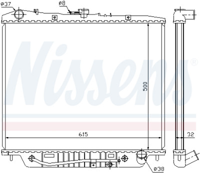 Radiateur, refroidissement du moteur