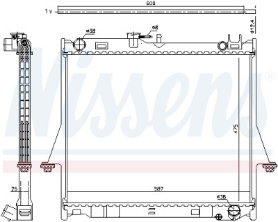 Radiateur, refroidissement du moteur