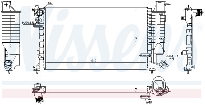 Radiateur, refroidissement du moteur