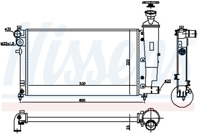 Radiateur, refroidissement du moteur