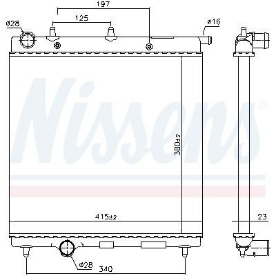 Radiateur, refroidissement du moteur
