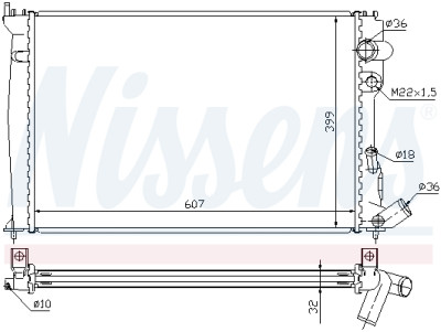 Radiateur, refroidissement du moteur