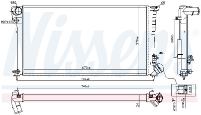 Radiateur, refroidissement du moteur