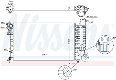Radiateur, refroidissement du moteur