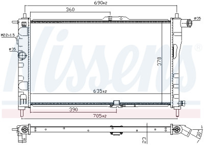 Radiateur, refroidissement du moteur