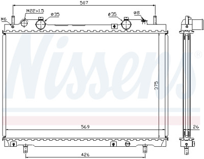 Radiateur, refroidissement du moteur