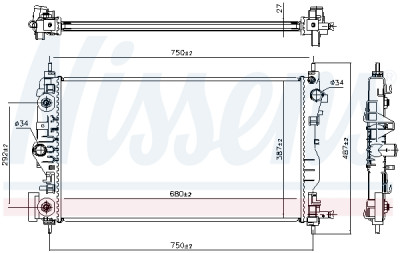 Radiateur, refroidissement du moteur