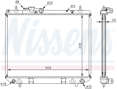 Radiateur, refroidissement du moteur