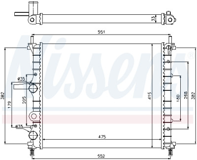 Radiateur, refroidissement du moteur