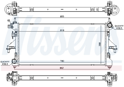 Radiateur, refroidissement du moteur