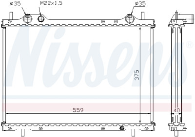 Radiateur, refroidissement du moteur