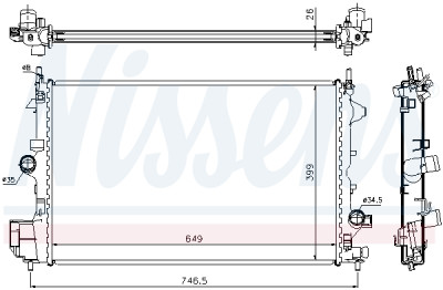 Radiateur, refroidissement du moteur