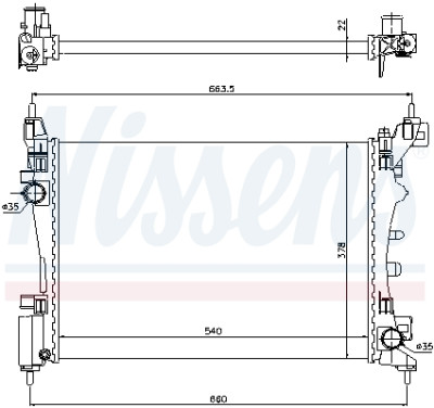Radiateur, refroidissement du moteur