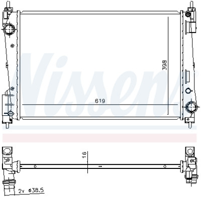 Radiateur, refroidissement du moteur
