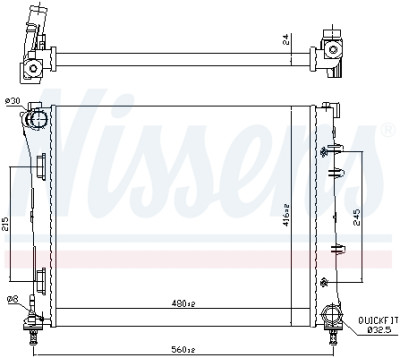 Radiateur, refroidissement du moteur