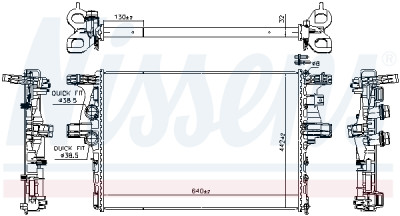 Radiateur, refroidissement du moteur