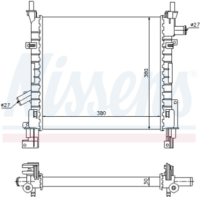 Radiateur, refroidissement du moteur