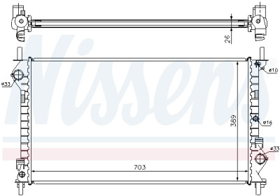 Radiateur, refroidissement du moteur