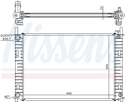Radiateur, refroidissement du moteur
