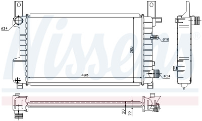 Radiateur, refroidissement du moteur